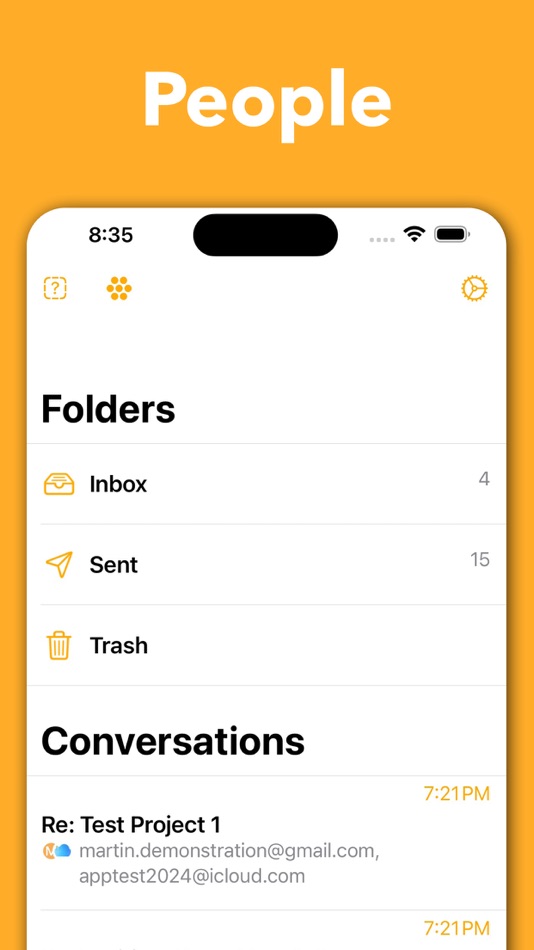 #1. Email Client + (iOS) 由: Indigogo