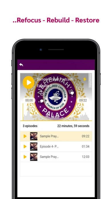 RCCG-Nehemiah's Palace Parish Screenshot