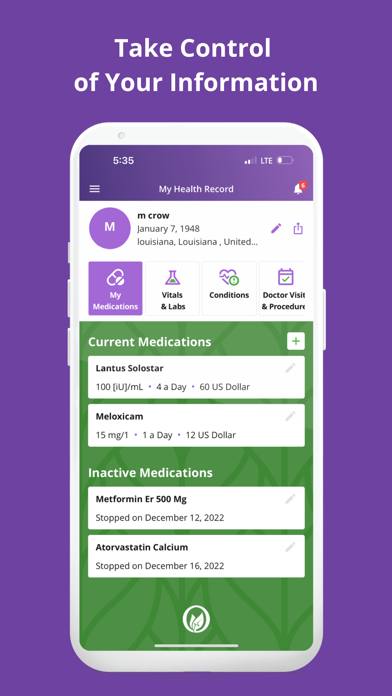 VitalOp Wellness Screenshot
