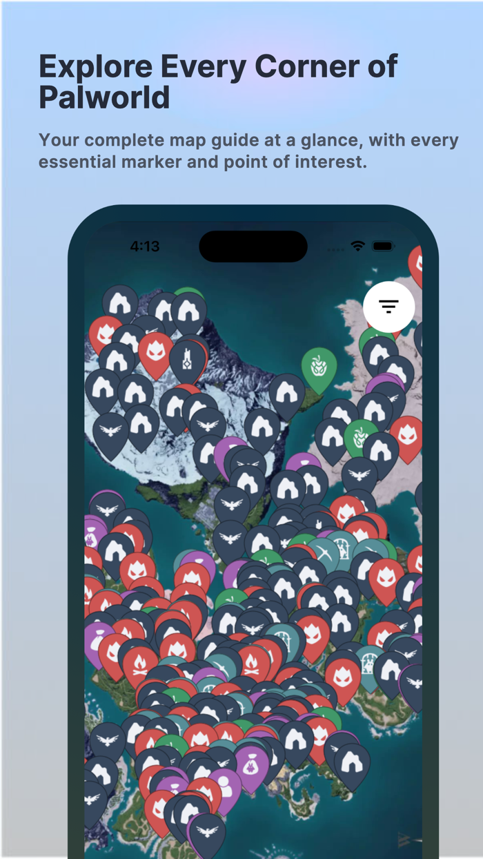 PalMap Find and Explore Pals