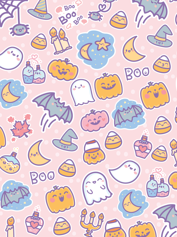 Screenshot #4 pour Cutest Spooky doodles