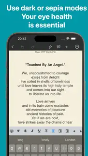 poetry writing iphone screenshot 4