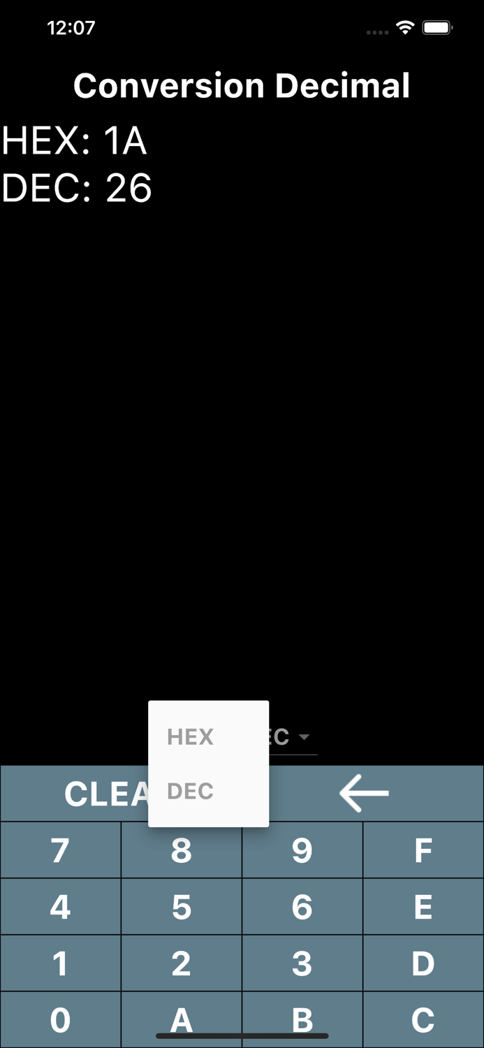 Hex ConverterBINOCTDECHEX