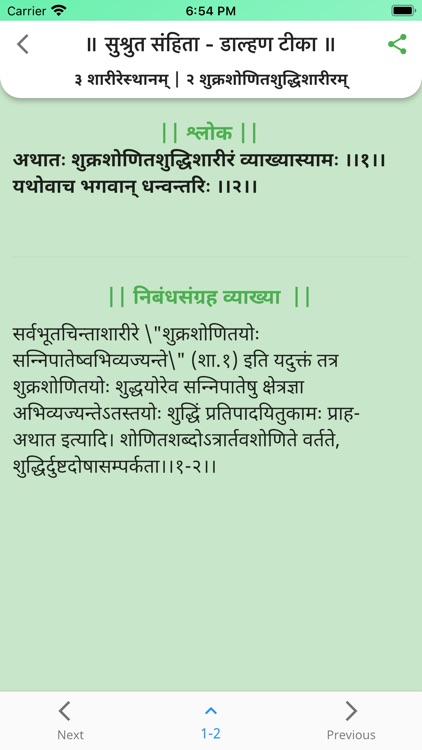 Sushrut Samhita - Dalhan Teeka