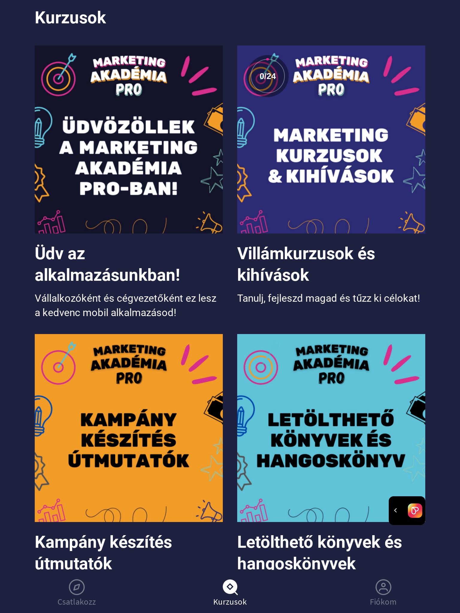 Marketing Akadémia PRO screenshot 2