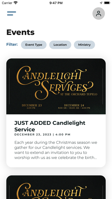 The Orchard Church App Screenshot