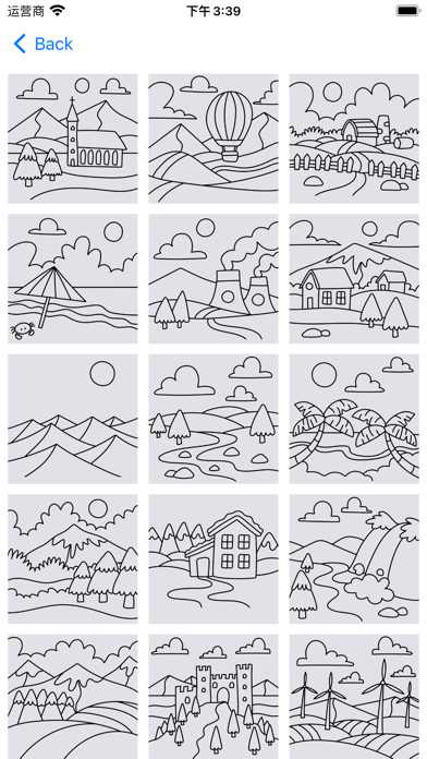 Screenshot #2 pour RelaxingScenesSketch