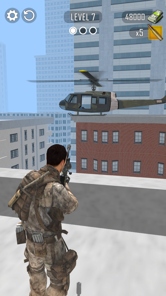 #7. American Sniper 3D (iOS) 来自: TapNation
