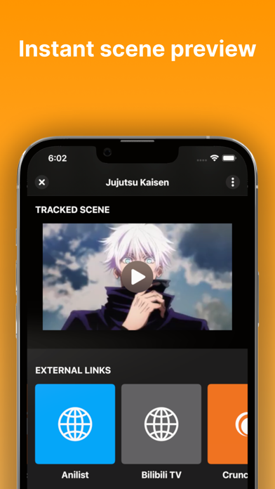Kunai: Anime Identification Screenshot
