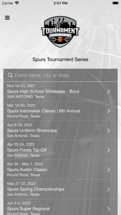 Screenshot #1 pour Spurs Tournament Series