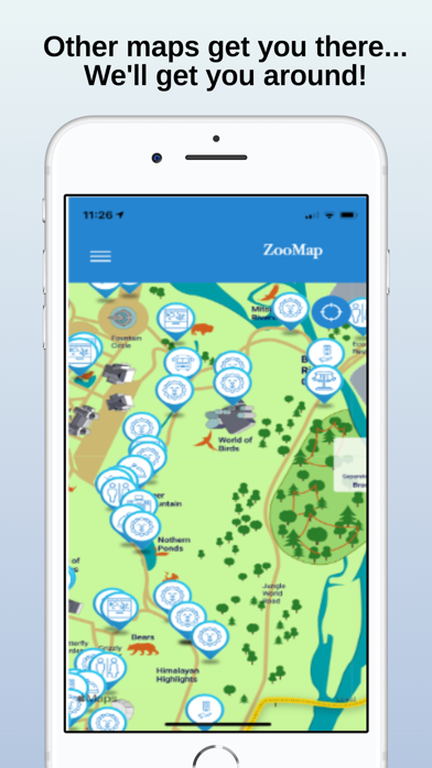 Phoenix Zoo - ZooMap Screenshot