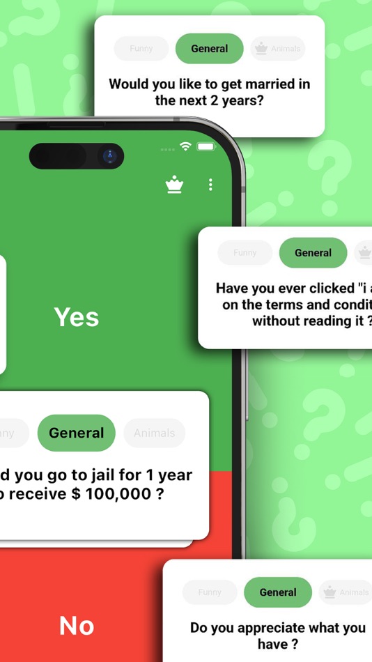 #2. Yes or No Question Game (iOS) 由: Francesco Pelanda