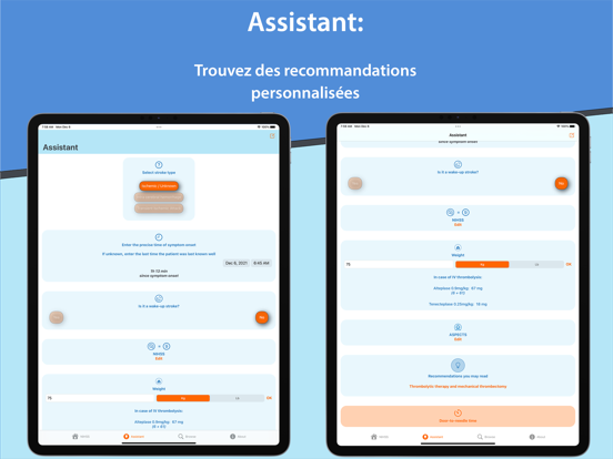 Screenshot #5 pour Score NIH et outils AVC