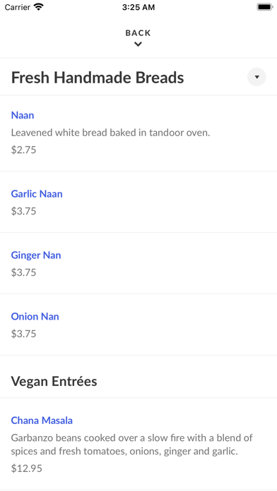 Sai Ram Indian Cuisine Screenshot