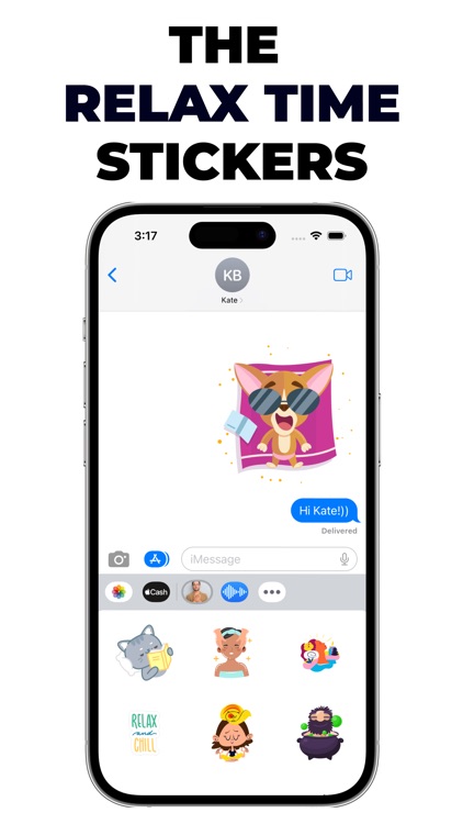 The Relax Time stickers