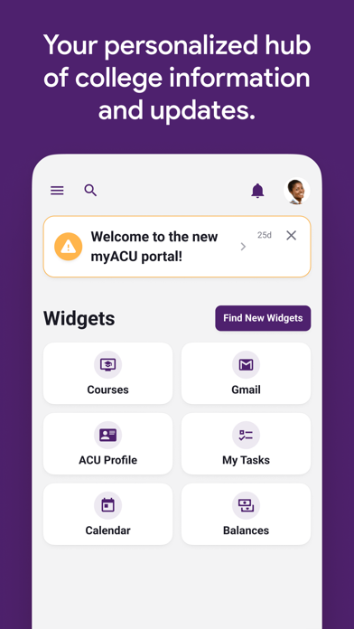 myACU Screenshot