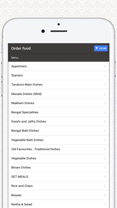 Bengal Spice Holmfirth Screenshot