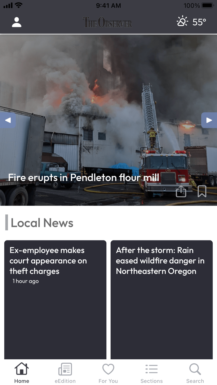 The Observer News and eEdition