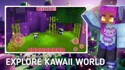 Screenshot #3 pour Kawaii World - Craft and Build