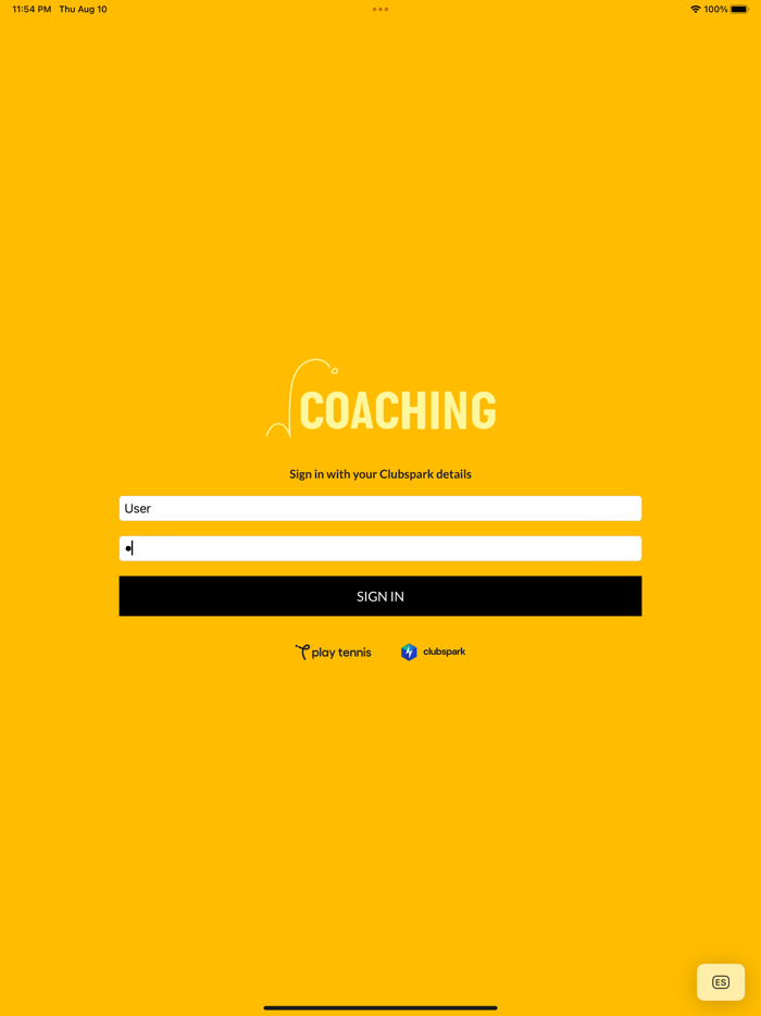 Clubspark TA Coaching