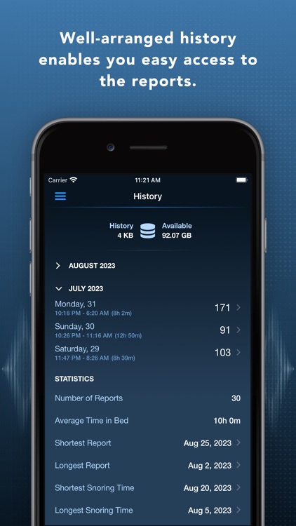 Sleep Tracker & Sleep Recorder screenshot-3