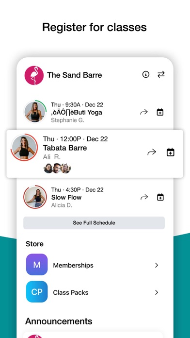 The Sand Barre Fitness Screenshot