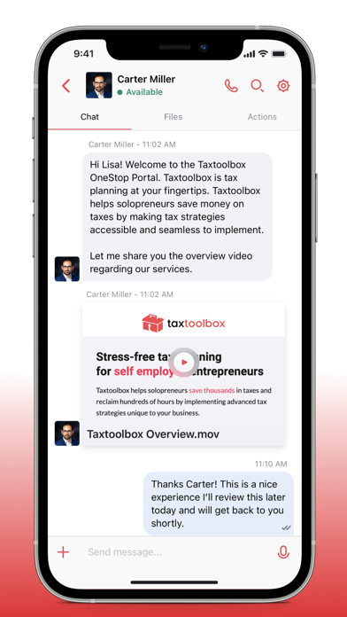 Taxtoolbox: Member App Screenshot