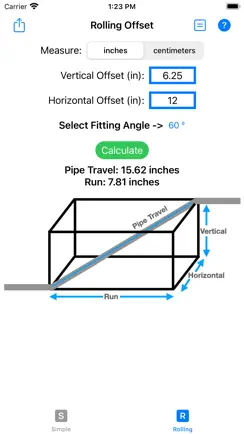 Pipe Offset Assistant iPhone image 1