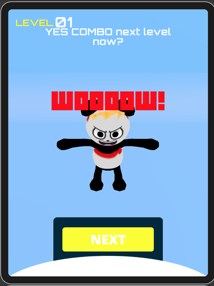 Combo panda jump world