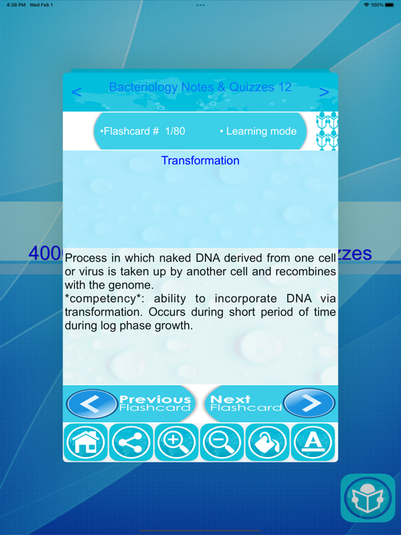 Screenshot #6 pour Bacteriology Exam Review App
