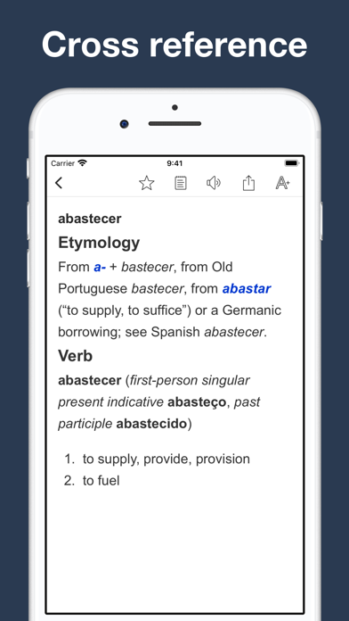 Screenshot #3 pour Portuguese Etymology