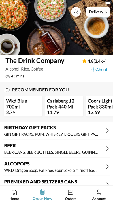 The Drink Company Screenshot