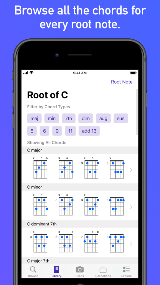 #3. GtrLib Chords (iOS) 由: JSplash Apps