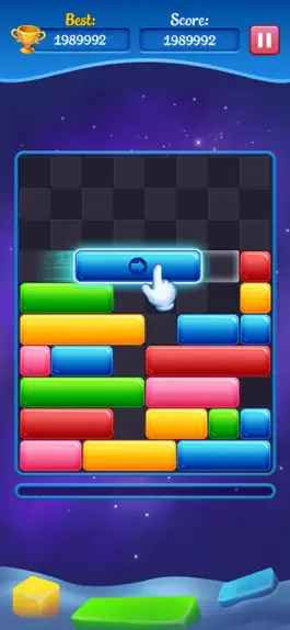 Game screenshot Jewel Drop Down Block Puzzle hack
