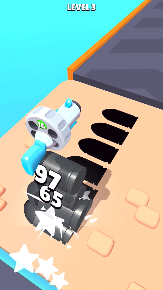 #3. Stacky Bullets (iOS) 由: Ali Can Uncu