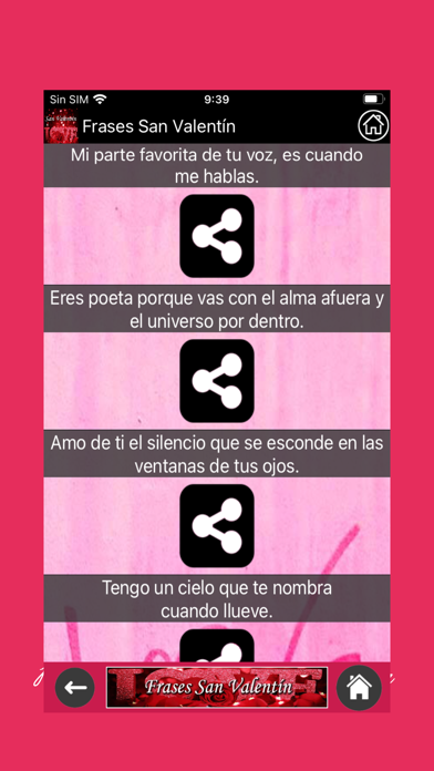 Poemas de Amor San Valentín Screenshot