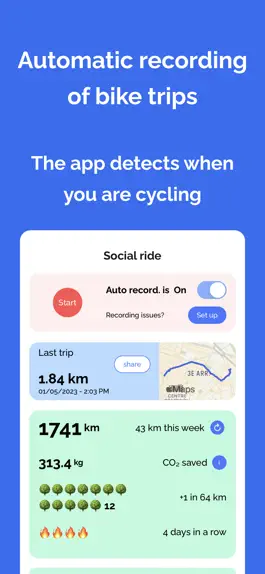Game screenshot Social Ride - Bike tracker apk
