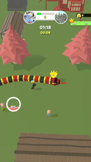 Snake Crusher : slitherio screenshot 1