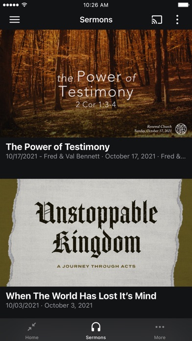 Renewal Church Memphis Screenshot
