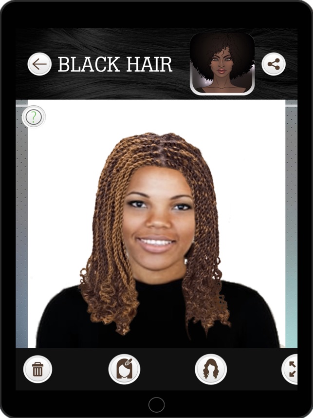 Black Hair for Women on the App Store