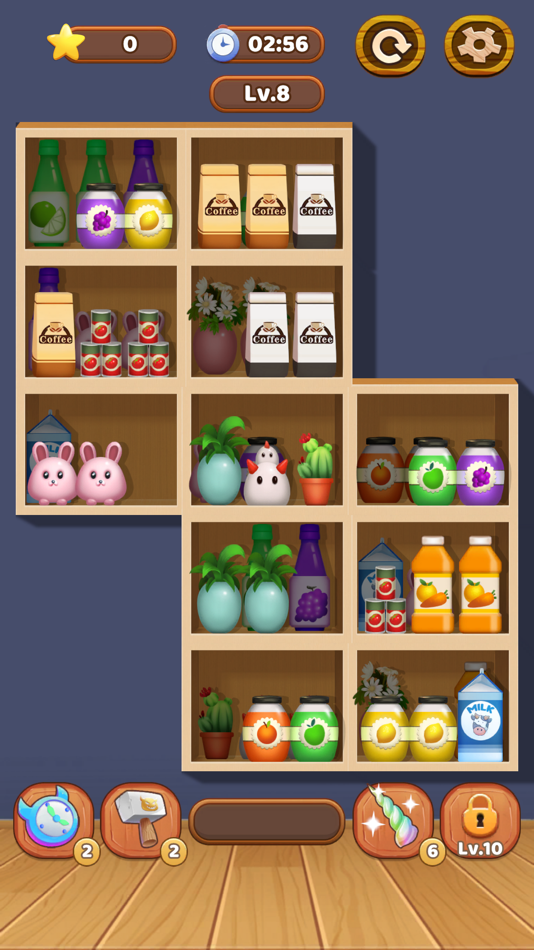 #2. Triple Goods: Match & Sort 3D (iOS) 由: ANTADA TECHNOLOGY COMPANY LIMITED
