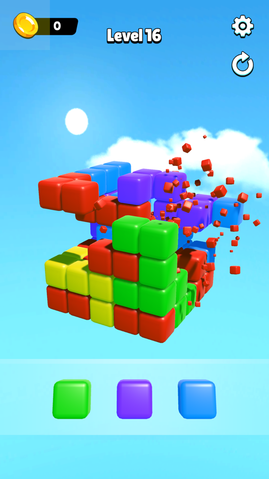 #6. Drop Cubes (iOS) Podle: ZiNKY OYUN YAZILIM ANONiM SiRKETi