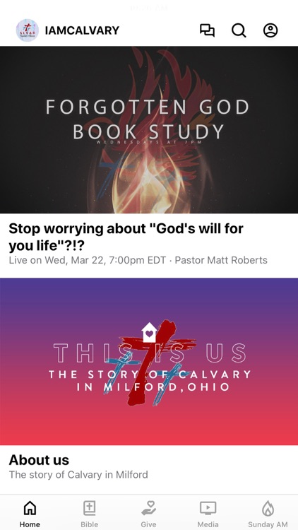 The Calvary Baptist Church