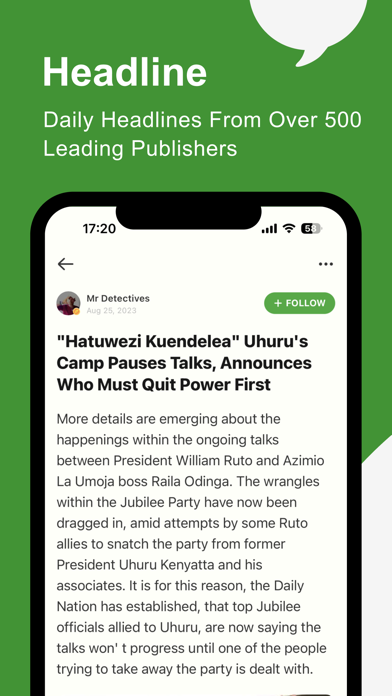 Scooper News: News Around You Screenshot