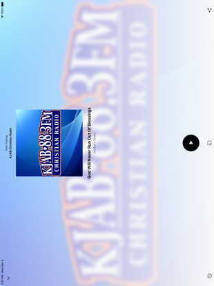 KJAB Christian Radio iPad screenshot 3 - Music app