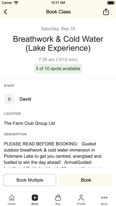 The Farm Club Screenshot