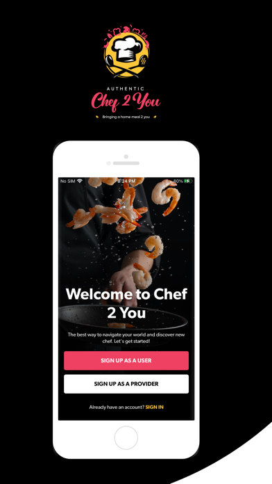 Authentic Chef2You Screenshot