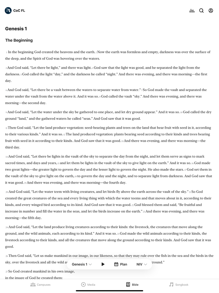 Christians on Campus Florida