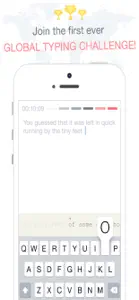 Keywars - typing challenge screenshot #2 for iPhone