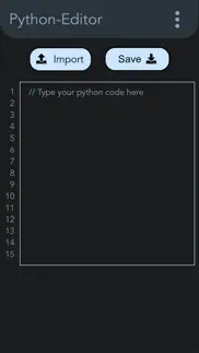 python editor - .py editor iphone screenshot 2